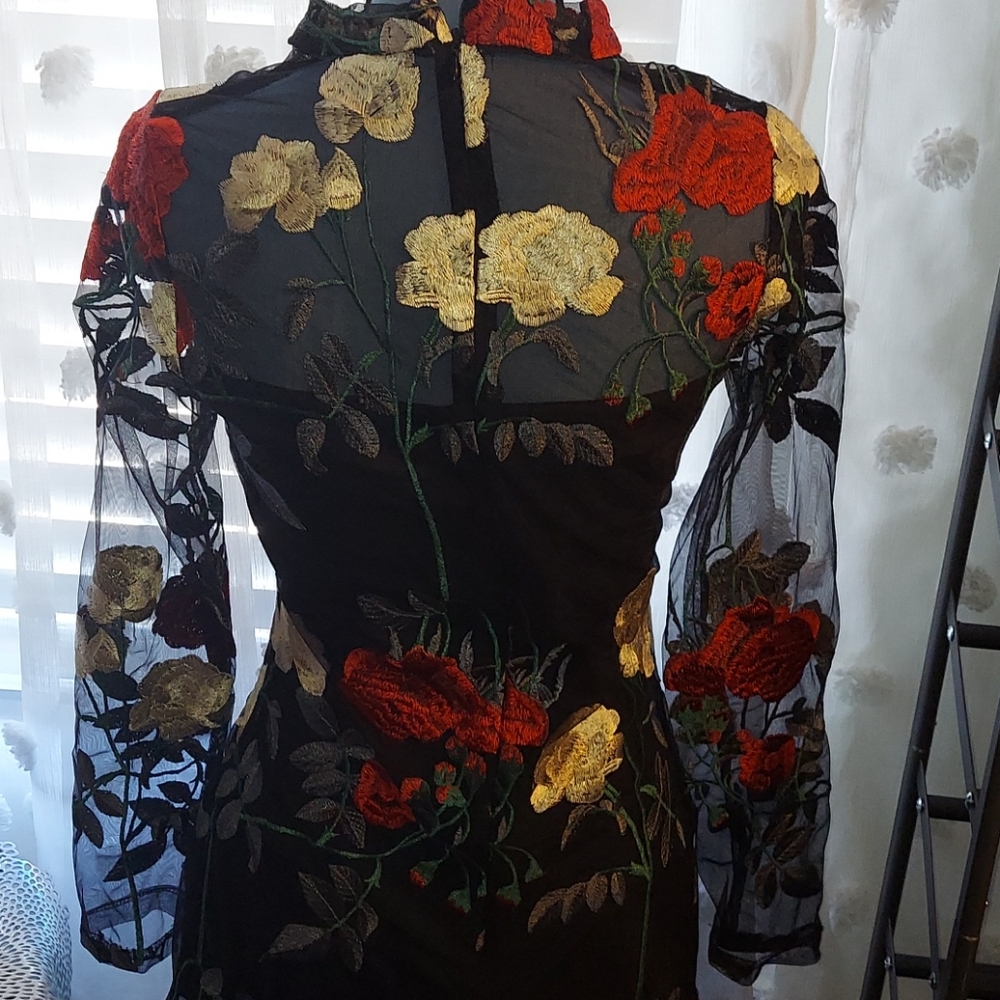 FLORAL PRINT DRESS - Picture 6 of 8